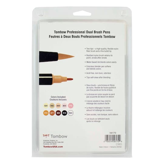 Tombow Portrait Dual Brush Pens